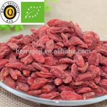 Bayas orgánicas de Goji, secas, a granel